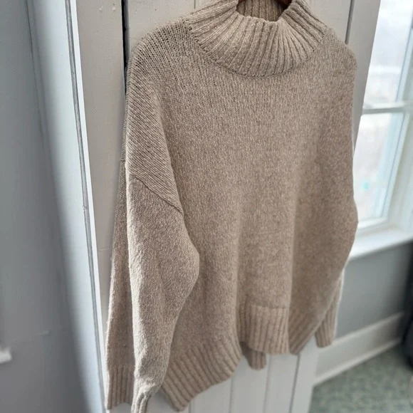 H&M Cream Cowl Neck Sweater - Picture 3 of 3